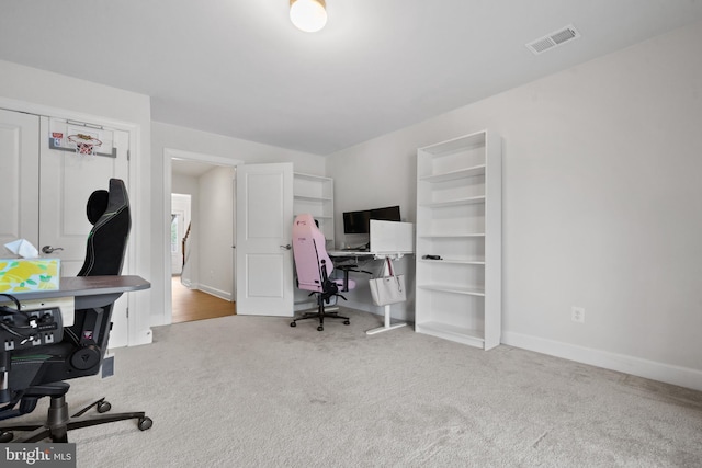 8486 Craggan Ln, Manassas, VA 20109 - office with carpet floors and baseboards
