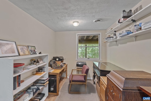 2 Whippoorwill Ln, Palmyra, VA 22963 - office area featuring a textured ceiling and baseboards