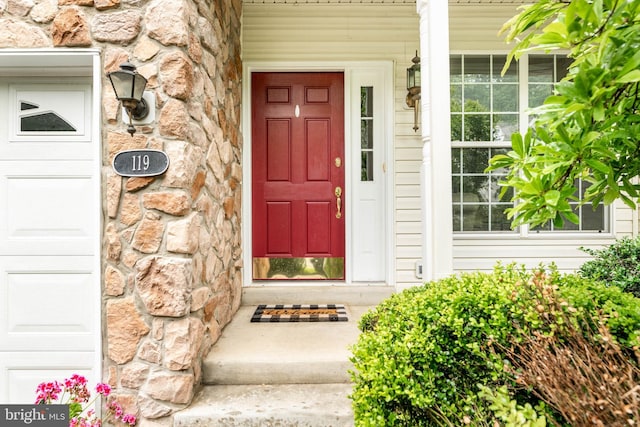 119 Fringetree Dr, West Chester, PA 19380 - view of exterior entry with stone siding