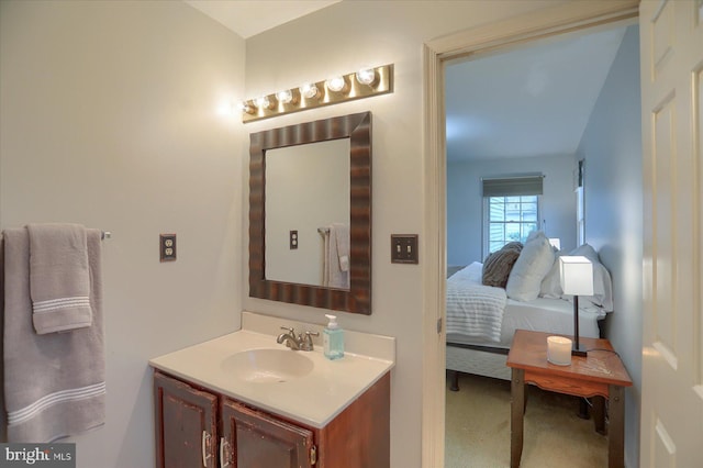 2217 Highland Cir, Harrisburg, PA 17110 - bathroom featuring vanity and connected bathroom