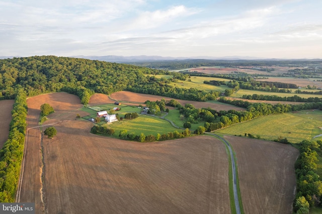 23350 Cedar Mountain Dr, Rapidan, VA 22733 - aerial view of property and surrounding area featuring rural landscape