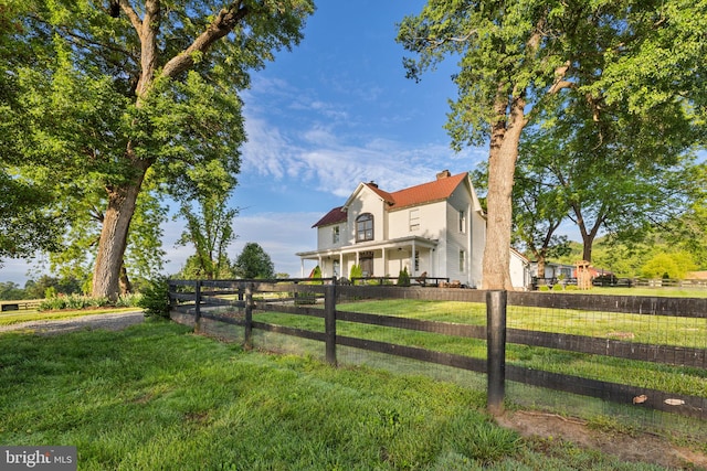 23350 Cedar Mountain Dr, Rapidan, VA 22733 - view of side of property featuring a chimney