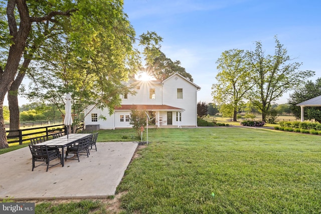 23350 Cedar Mountain Dr, Rapidan, VA 22733 - view of yard featuring a patio area