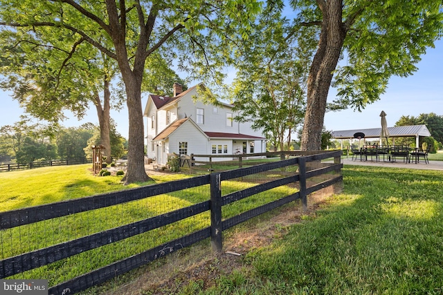 23350 Cedar Mountain Dr, Rapidan, VA 22733 - view of front of home featuring a chimney