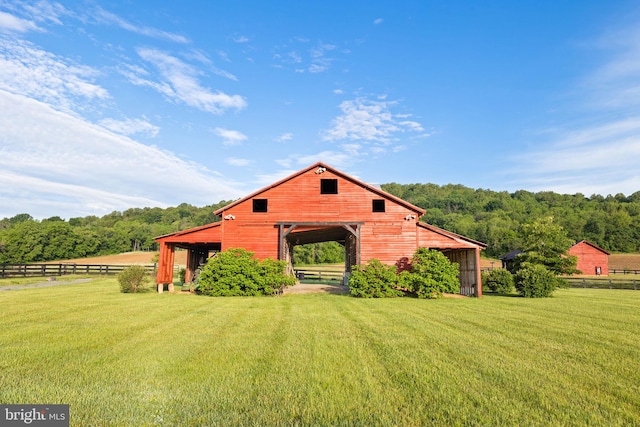 23350 Cedar Mountain Dr, Rapidan, VA 22733 - view of front of property with an outbuilding and a garage