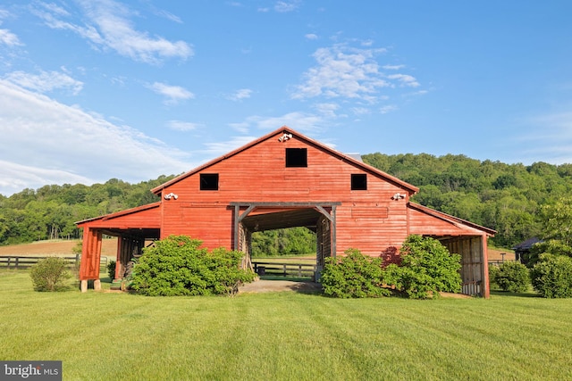 23350 Cedar Mountain Dr, Rapidan, VA 22733 - exterior space with a wooded view