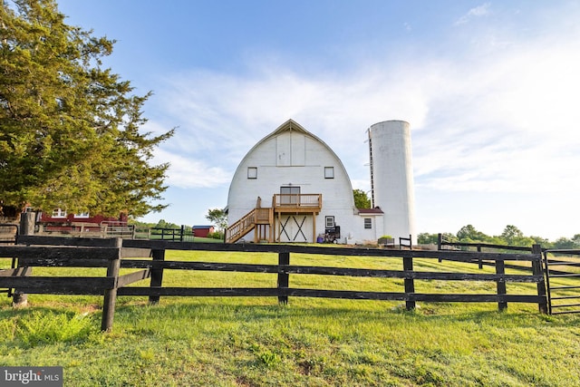 23350 Cedar Mountain Dr, Rapidan, VA 22733 - view of front of property featuring a barn, an outbuilding, and a rural view