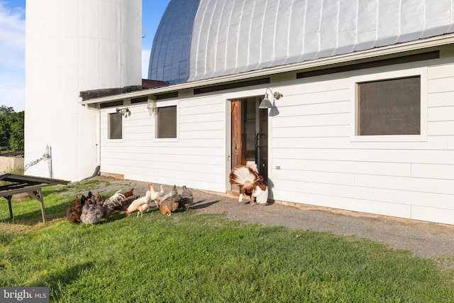 23350 Cedar Mountain Dr, Rapidan, VA 22733 - back of house with a lawn, a standing seam roof, and metal roof