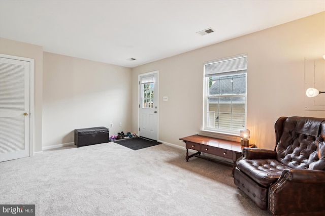 22953 Fleet Ter, Sterling, VA 20166 - sitting room featuring carpet floors and baseboards