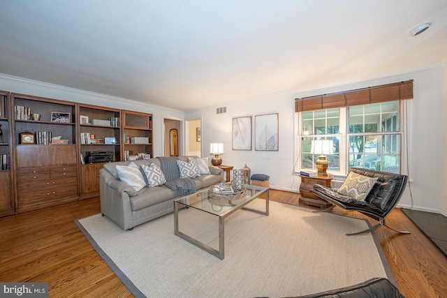 849 Milmar Rd, Newtown Square, PA 19073 - living area featuring wood finished floors