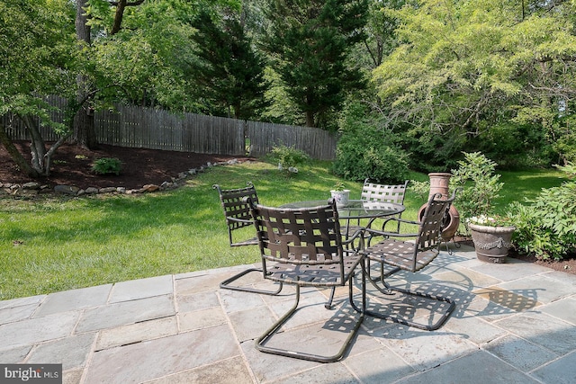 849 Milmar Rd, Newtown Square, PA 19073 - view of patio featuring outdoor dining space