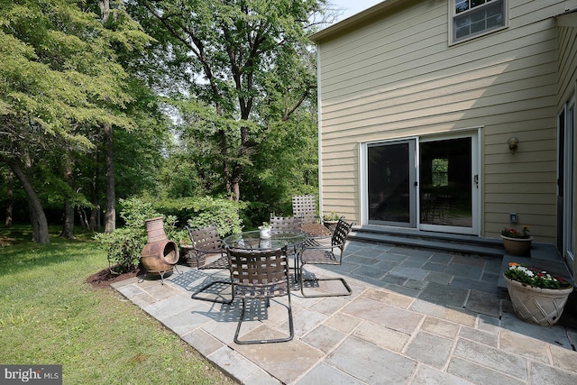 849 Milmar Rd, Newtown Square, PA 19073 - view of patio / terrace with outdoor dining space