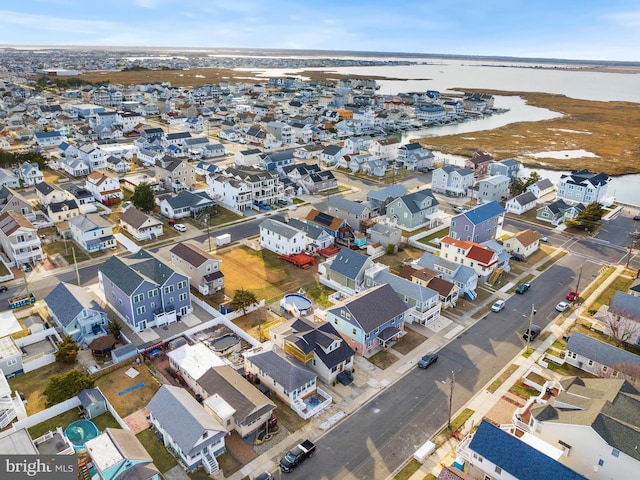 212 W 13th Ave, Wildwood, NJ 08260 - aerial perspective of suburban area with a large body of water