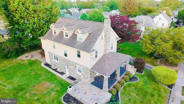 225 Wayne Ave, Lansdowne, PA 19050 - aerial view of property and surrounding area