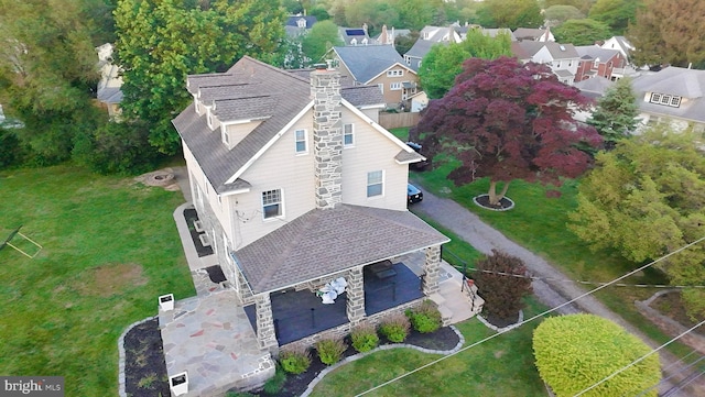 225 Wayne Ave, Lansdowne, PA 19050 - view from above of property