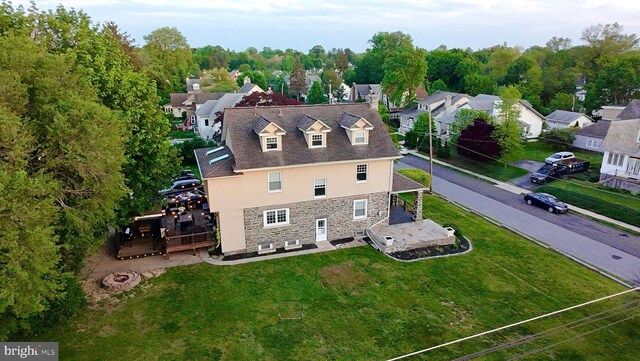 225 Wayne Ave, Lansdowne, PA 19050 - aerial view of residential area