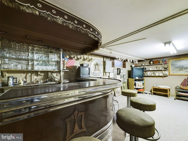 834 Amboy Ave, Edison, NJ 08837 - community bar area featuring carpet flooring
