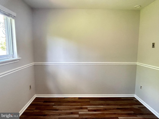 1006 N York Rd Unit 15, Willow Grove, PA 19090 - empty room with dark wood-type flooring and baseboards