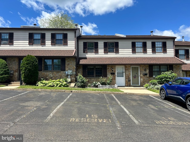 1006 N York Rd Unit 15, Willow Grove, PA 19090 - multi unit property with stone siding and uncovered parking