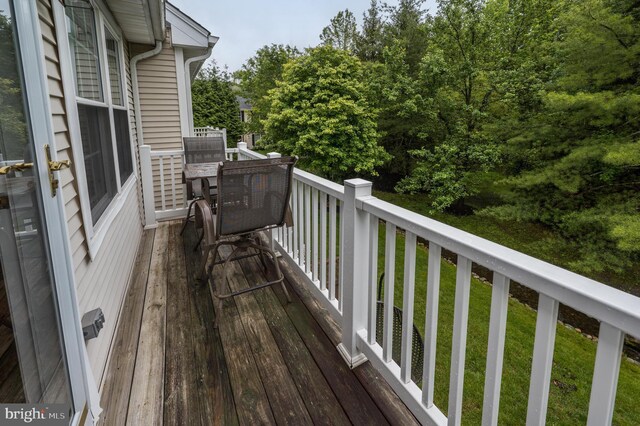 61 Grand Banks Cir, Marlton, NJ 08053 - wooden terrace with a lawn