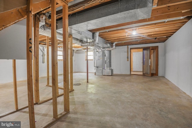 2605 Magdalene Acres Pl, Waldorf, MD 20603 - below grade area with heating unit