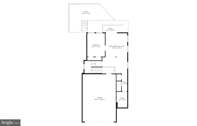 2227 N Albemarle St, Arlington, VA 22207 - floor plan / room layout