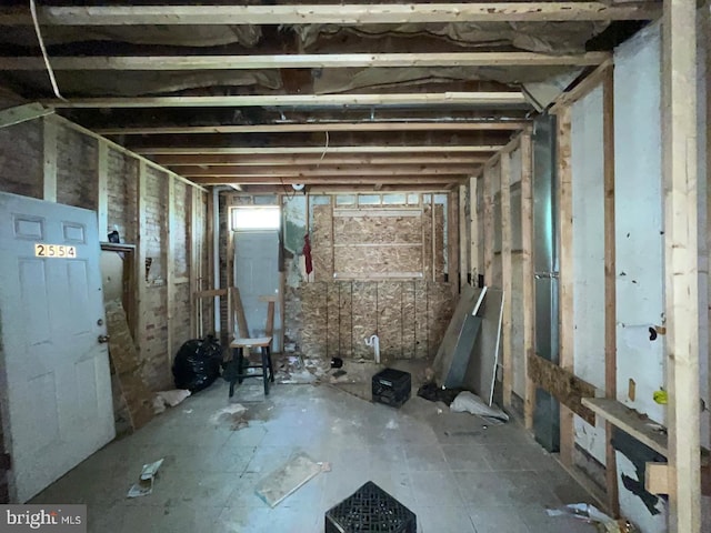2554 Frederick Ave, Baltimore, MD 21223 - view of basement