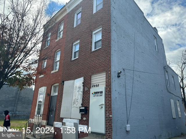 2468 Greenmount Ave, Baltimore, MD 21218 - view of building exterior