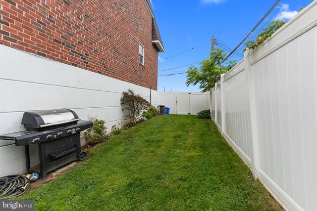 3778 Westhampton Dr, Philadelphia, PA 19154 - view of yard with central air condition unit