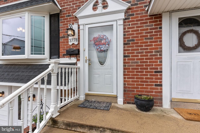 3778 Westhampton Dr, Philadelphia, PA 19154 - entrance to property with brick siding