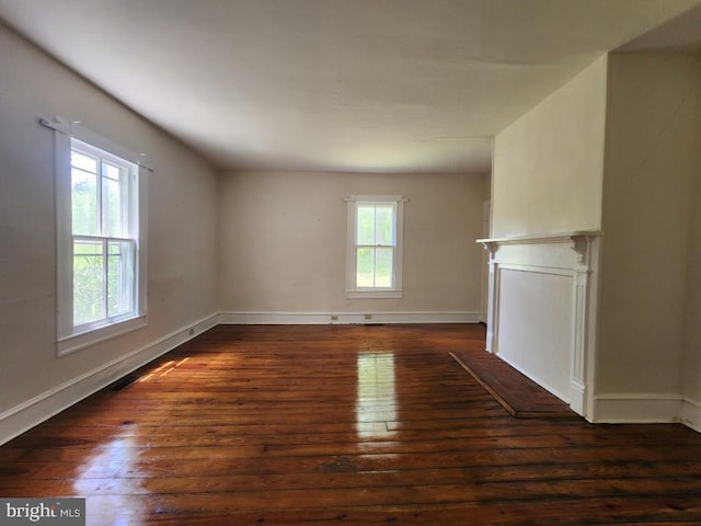6428 Quantico Rd, Quantico, MD 21856 - unfurnished room with hardwood / wood-style floors and baseboards