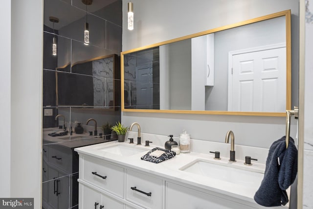 5300 Merceron Ave, Baltimore, MD 21207 - full bathroom featuring double vanity
