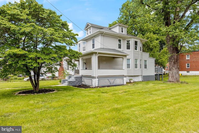 5300 Merceron Ave, Baltimore, MD 21207 - traditional style home featuring a front lawn