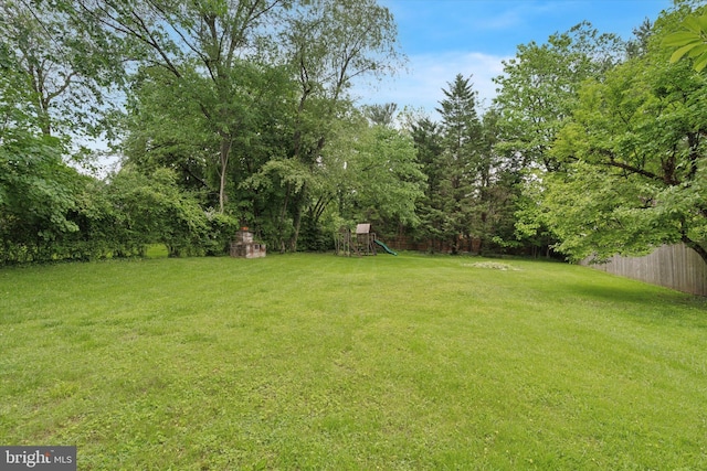 425 Wister Rd, Wynnewood, PA 19096 - view of yard featuring a playground