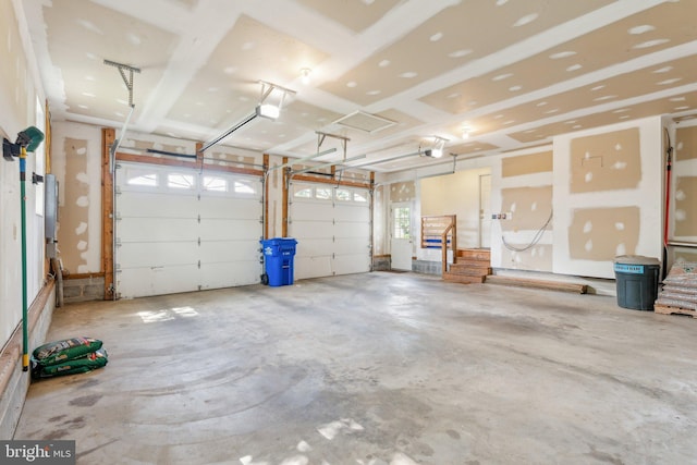26140 Mullinix Mill Rd, Mount Airy, MD 21771 - garage featuring a garage door opener
