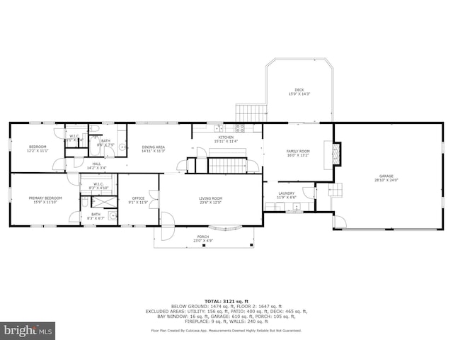 26140 Mullinix Mill Rd, Mount Airy, MD 21771 - home floor plan