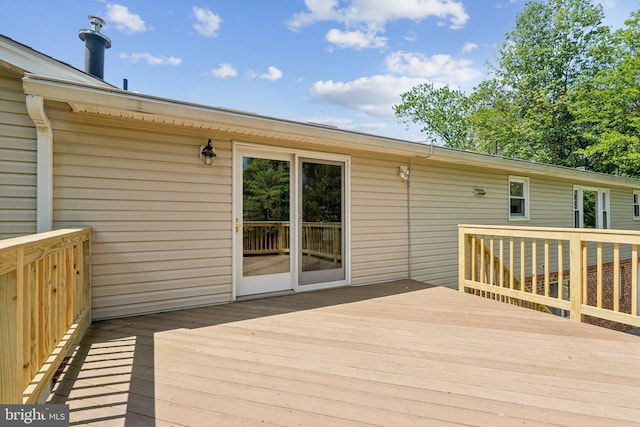 26140 Mullinix Mill Rd, Mount Airy, MD 21771 - view of wooden deck