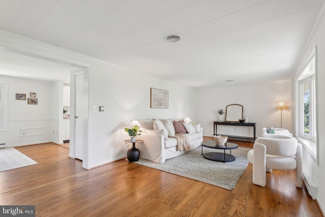 26140 Mullinix Mill Rd, Mount Airy, MD 21771 - living area featuring wood finished floors