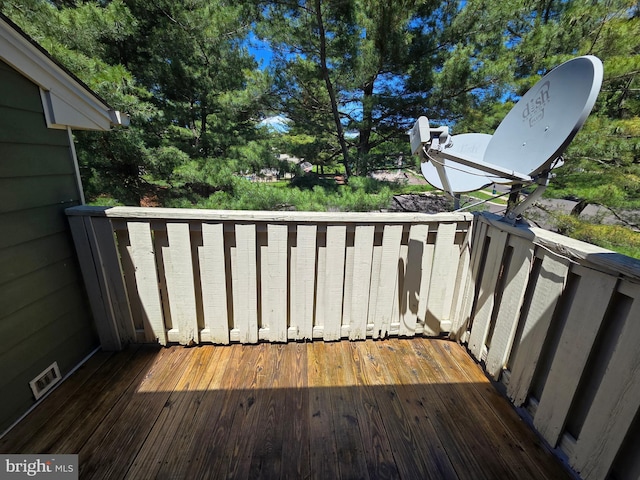2704 Adams Ct, North Wales, PA 19454 - view of wooden terrace
