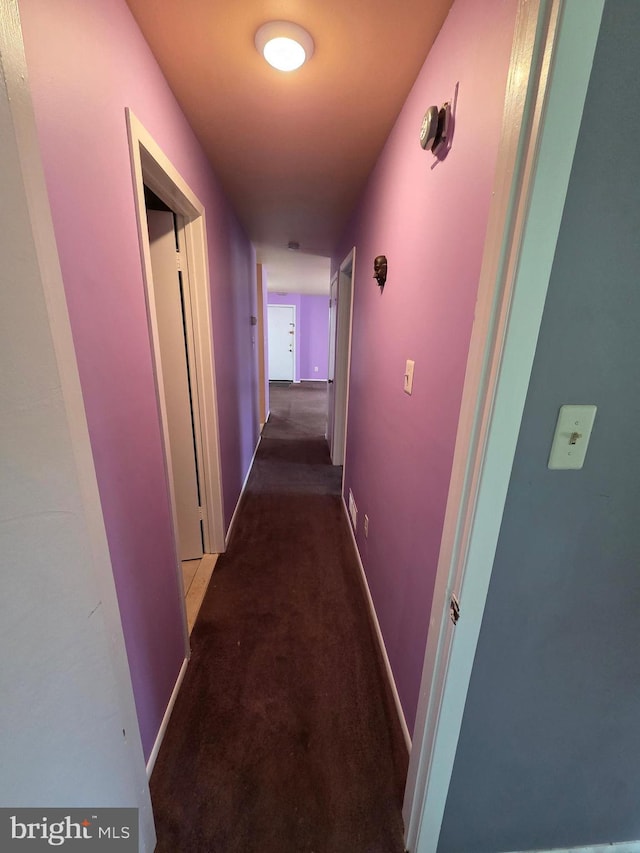2704 Adams Ct, North Wales, PA 19454 - hall with carpet flooring and baseboards