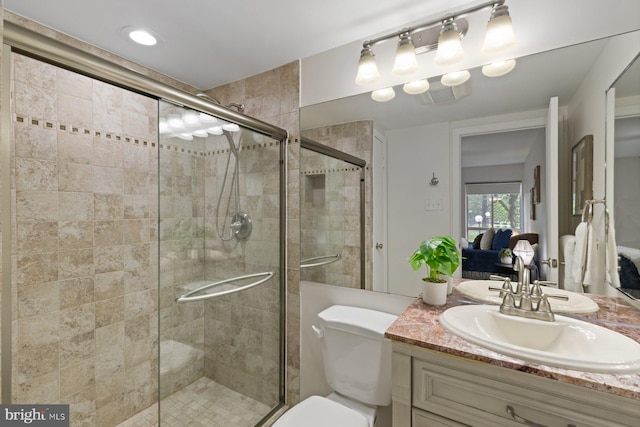 29 Stonehenge Cir Unit 6, Pikesville, MD 21208 - full bath featuring vanity, toilet, and a stall shower