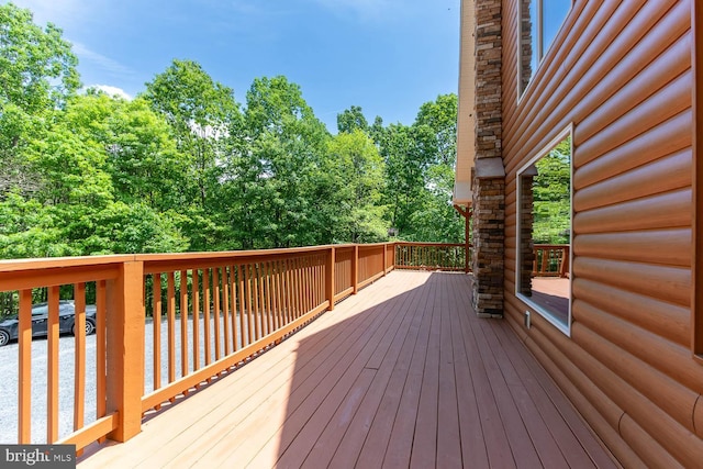 3523 Laurel Rd, James Creek, PA 16657 - deck featuring a water view