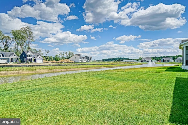 35024 Black Walnut Dr, Lewes, DE 19958 - view of green lawn with a water view