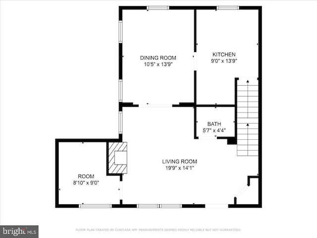 307 W 32nd St, Wilmington, DE 19802 - room layout