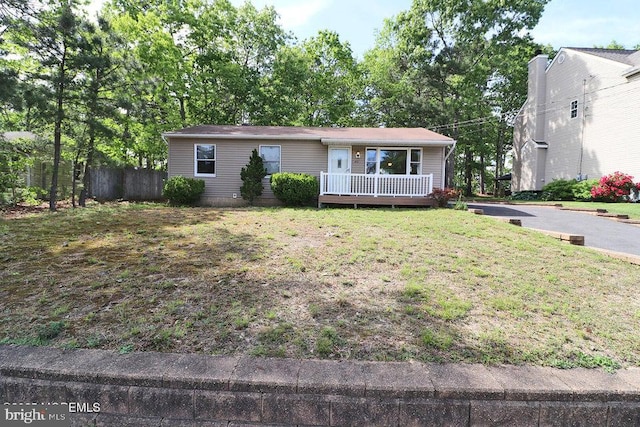 50 Nautilus Dr, Barnegat, NJ 08005 - ranch-style house featuring a deck