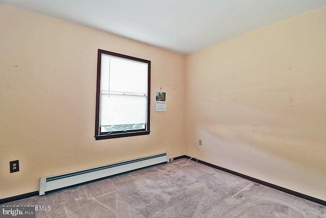 50 Nautilus Dr, Barnegat, NJ 08005 - carpeted spare room with a baseboard heating unit and baseboards