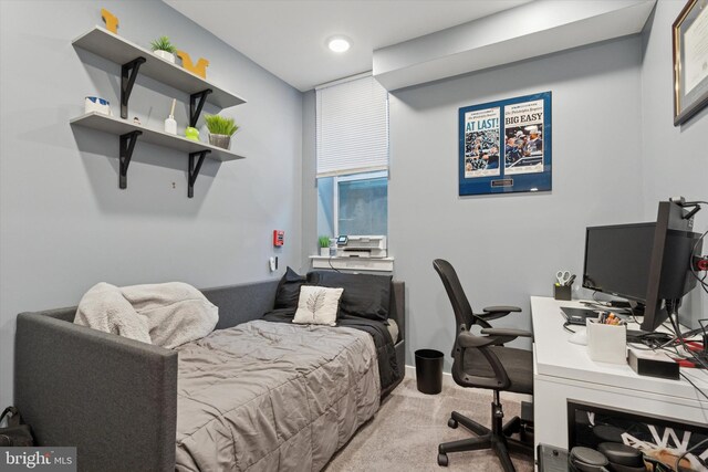 1843 N 6th St Unit 9, Philadelphia, PA 19122 - office area with light colored carpet and recessed lighting