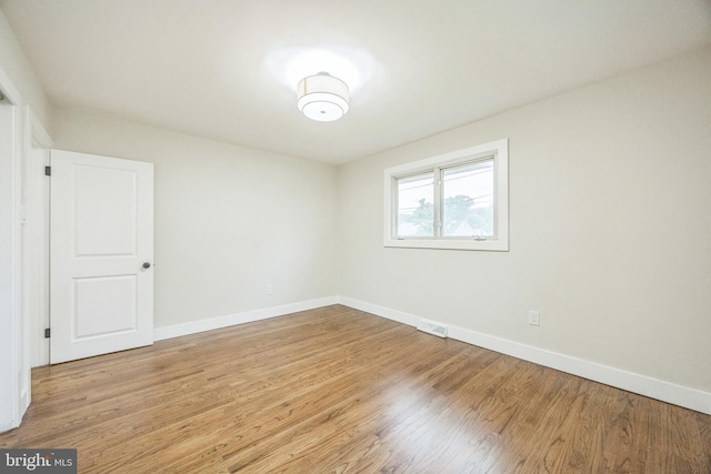 2831 Goucher Ave, Delanco, NJ 08075 - empty room with baseboards and light wood-type flooring
