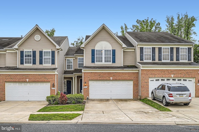 4827 Atlas Cedar Way, Aberdeen, MD 21001 - view of front of house with a garage, concrete driveway, and brick siding