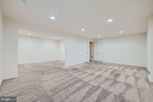 4827 Atlas Cedar Way, Aberdeen, MD 21001 - finished below grade area featuring carpet flooring, recessed lighting, and baseboards